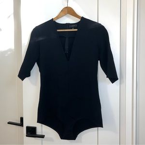 Aritzia v-neck bodysuit